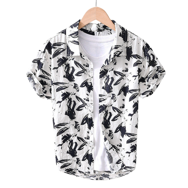 Chemise Élégante Estivale à Manches Courtes