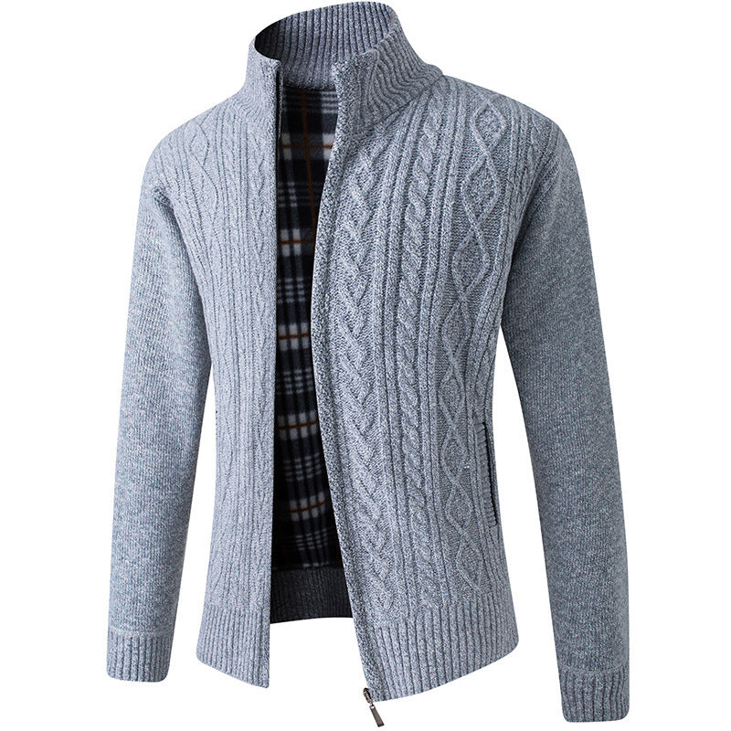 Pull Homme Velours Doux Élégant - LuxeStyle