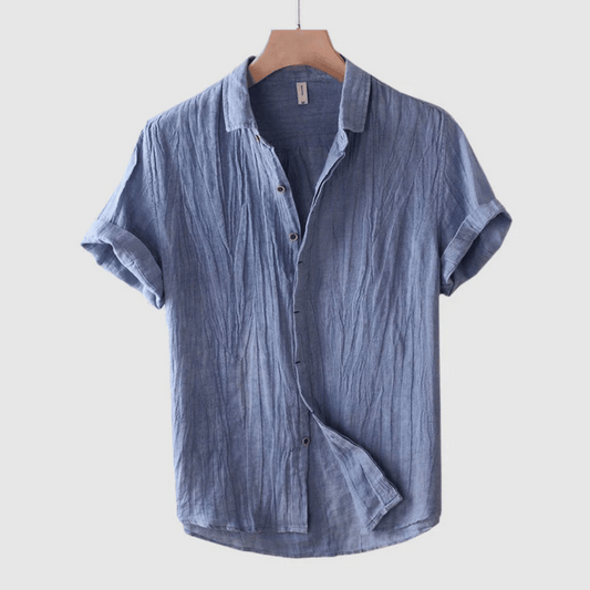 Chemise Décontractée Été à Manches Courtes - LuxeStyle