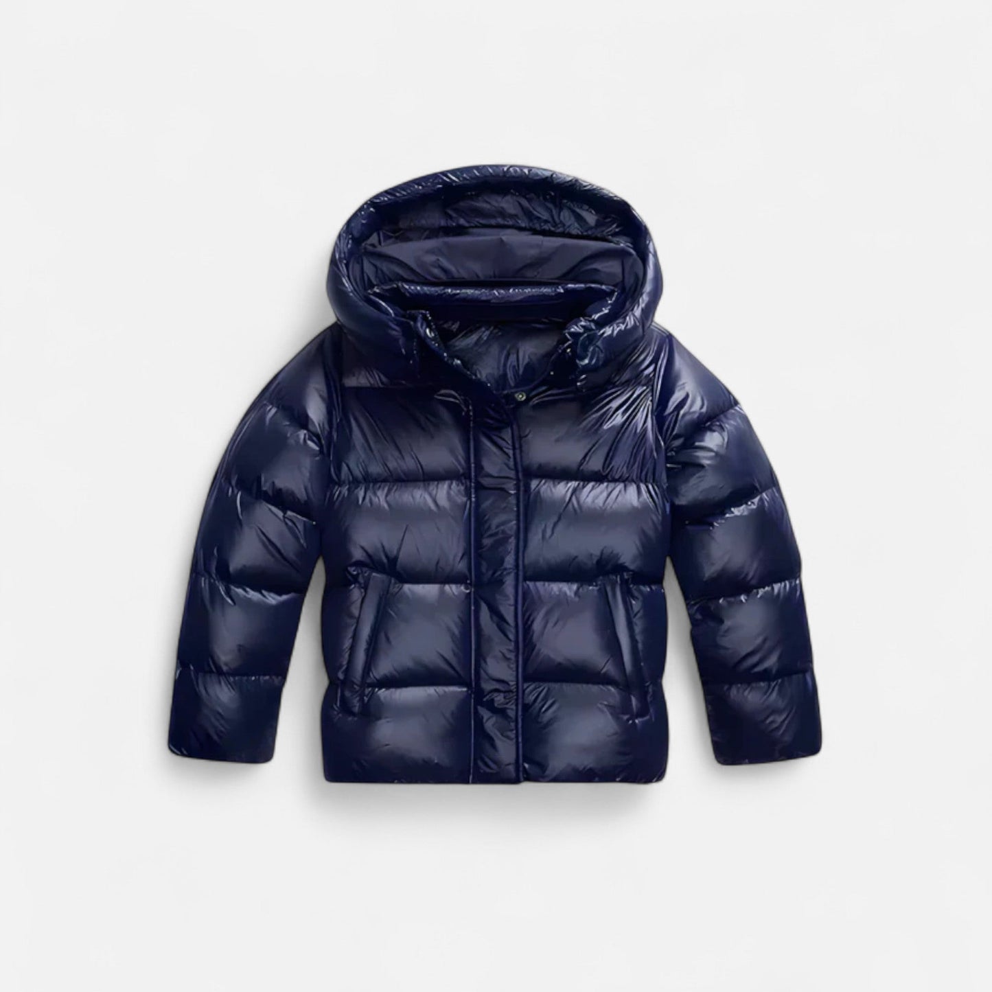Parka noir homme sportive à capuche
