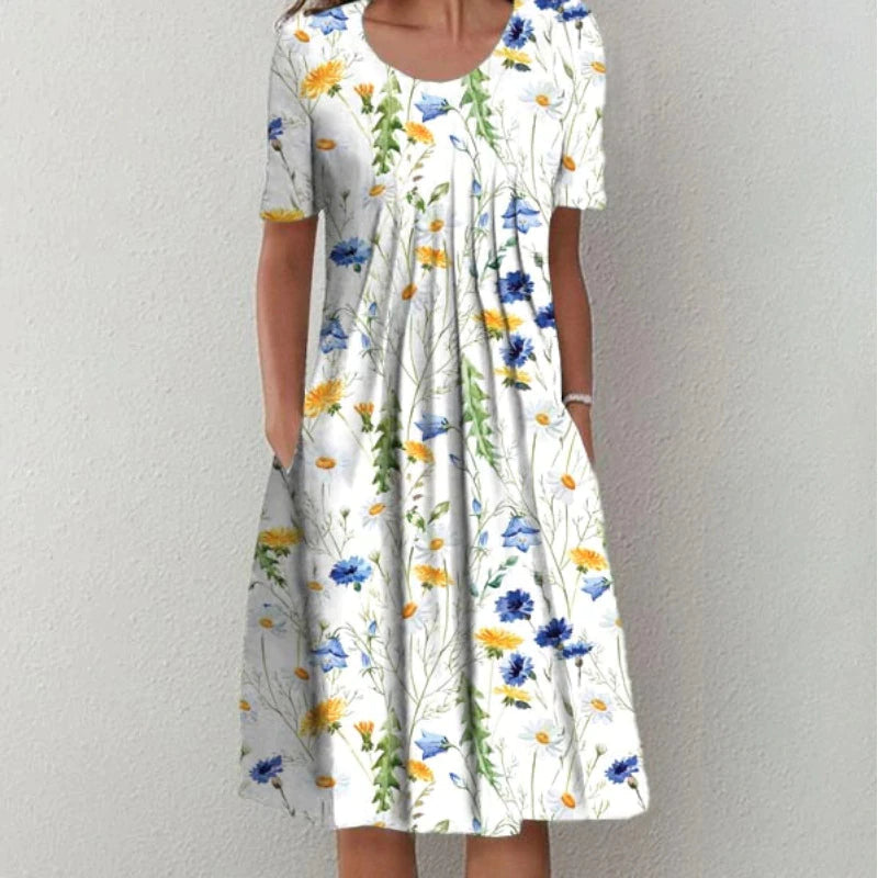 Margaux™ – Robe Femme Élégante en Tissu Doux