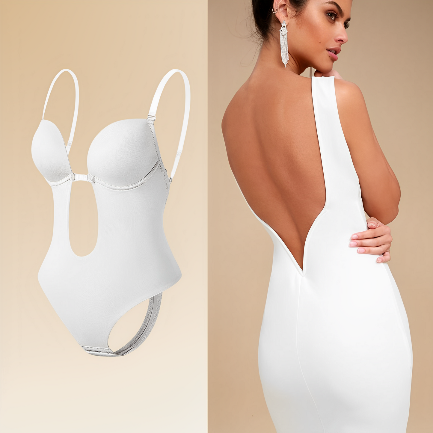 Soutien-Gorge Invisible Femmes Dos Nu | Confort Extrême