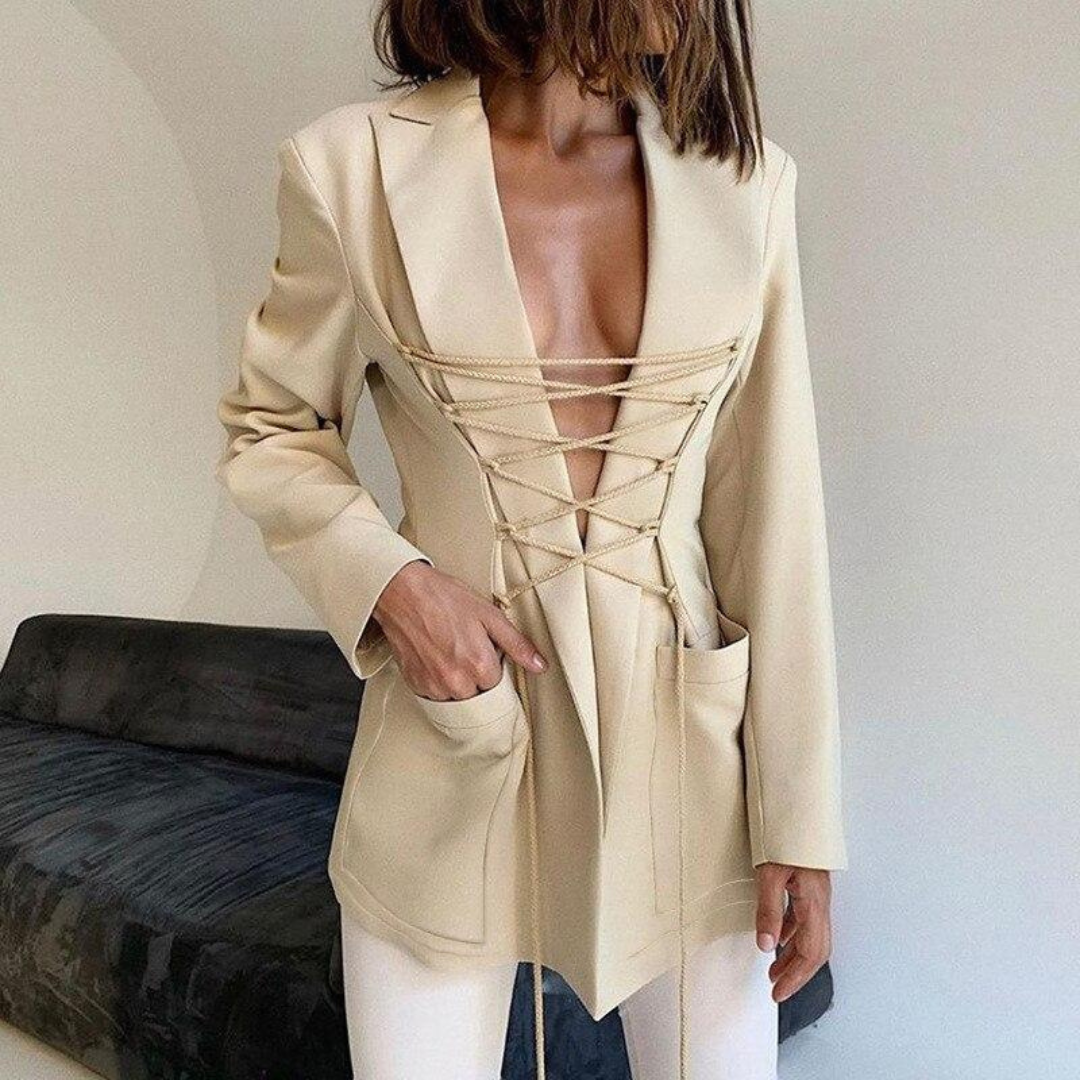 Veste femme élégante manche longue