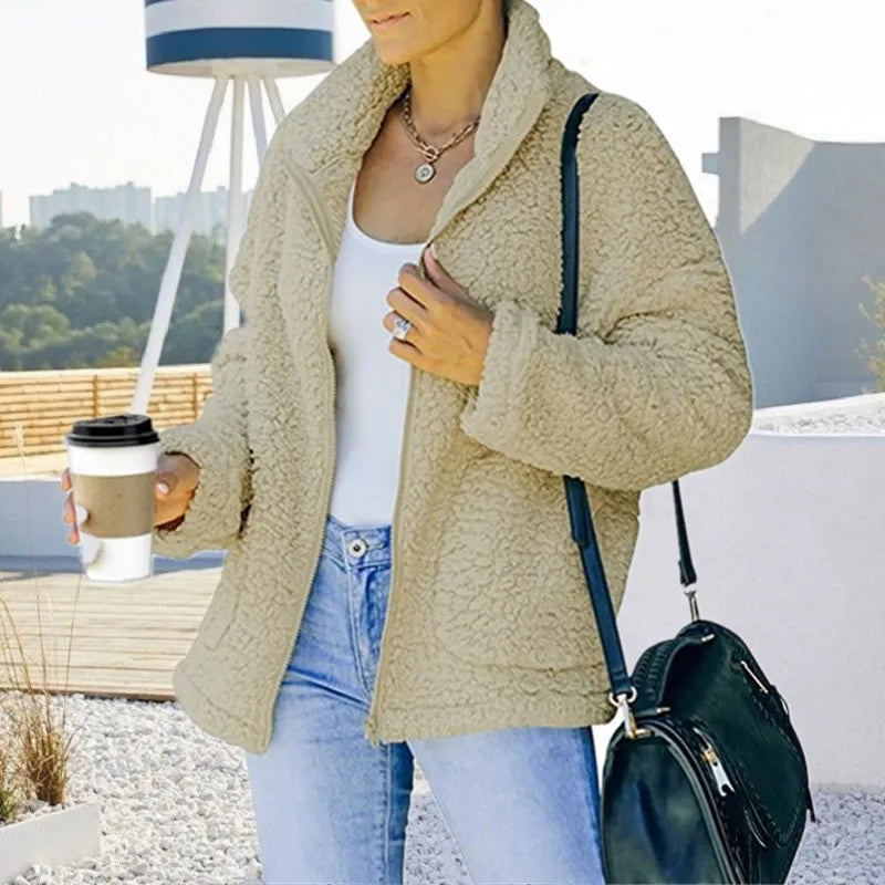Veste Douillette Femme Longue Élégante
