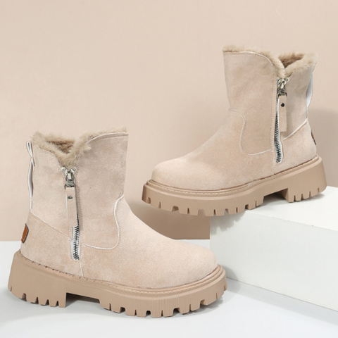 Bottes Femme Hiver Chaude Confortable
