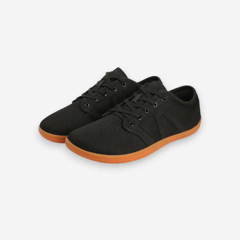 Chaussures à Lacets Confortables à Bout Arrondi