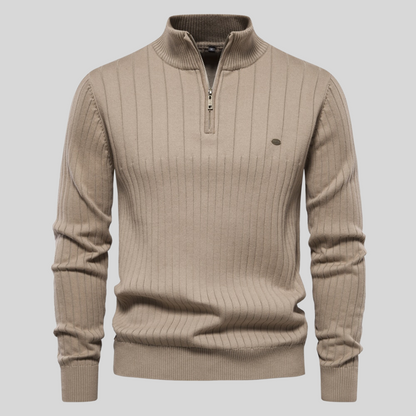 Giorgio™ – Pull Homme Côtelé Doux et Élégant pour Confort Hivernal