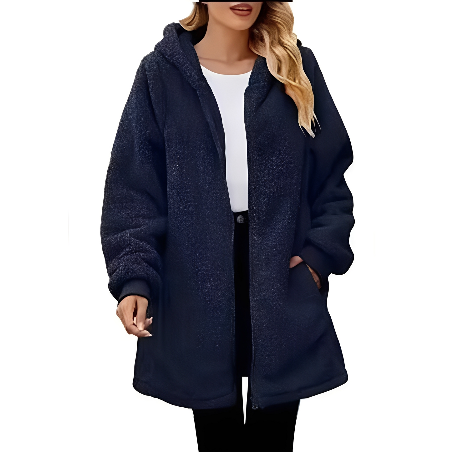 Veste Parka Féminine avec Capuche pour Sport Outdoor