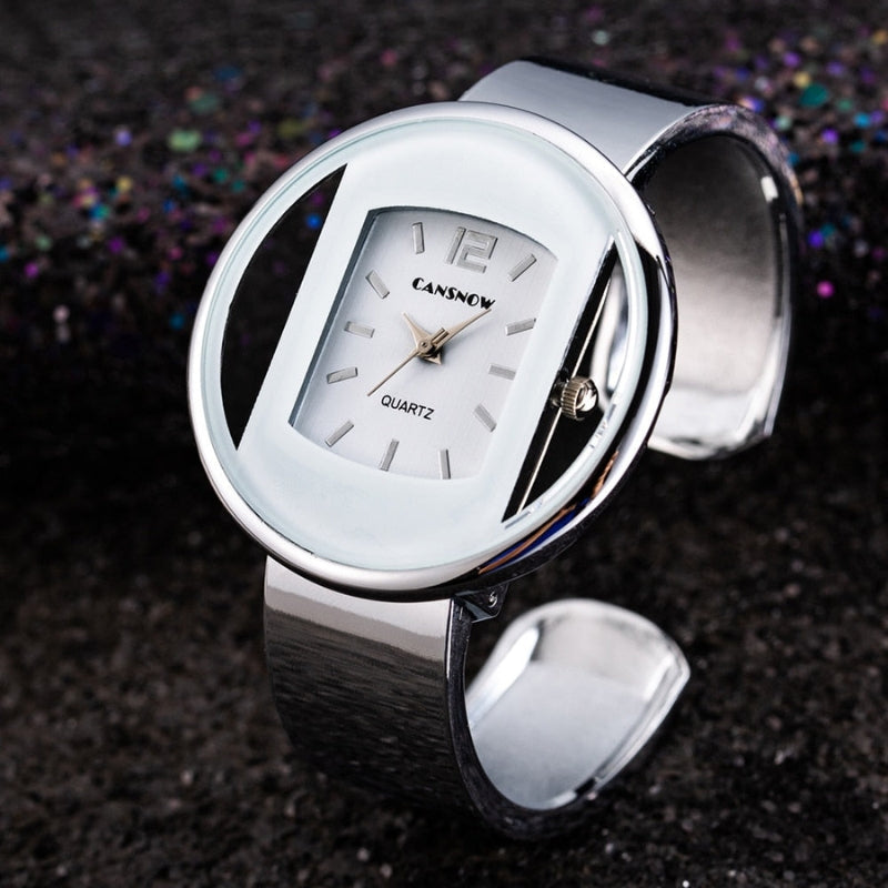 Montre Femme Élégante Cadran Ovale