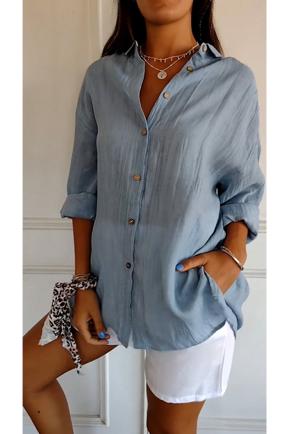 Chemise Élégante Manche Courte Féminine