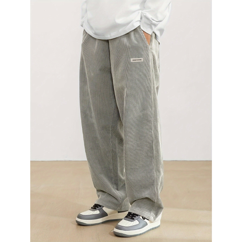 Pantalon Homme Relaxe et Confortable pour Tous les Jours