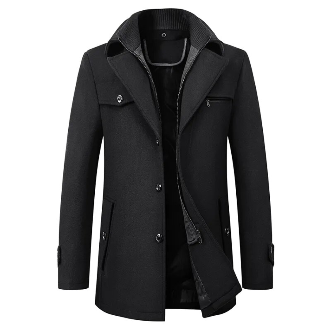 Manteau Élégant Hiver Homme