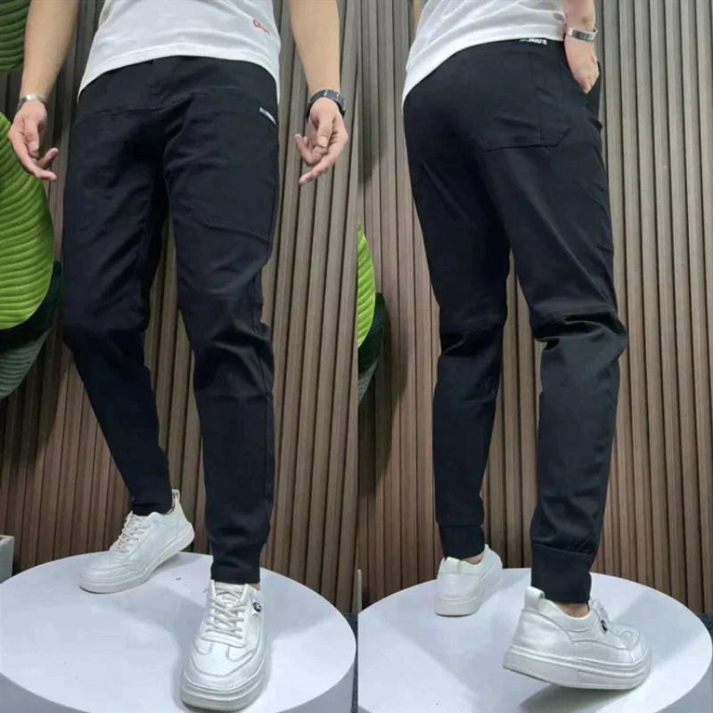 Pantalon Cargo Homme Décontracté Large