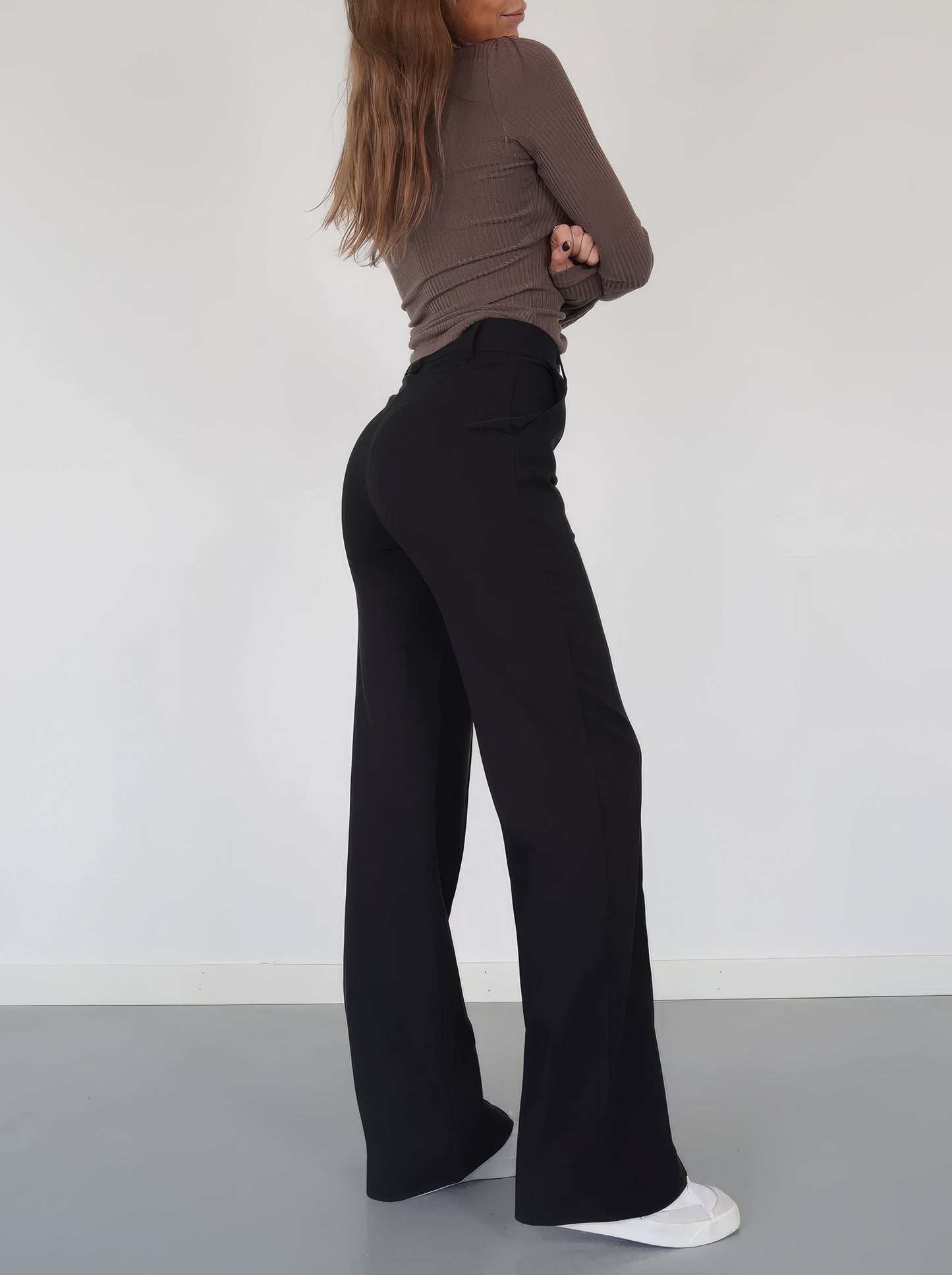 Pantalons Évasés Tendance pour Femmes pour un Look Décontracté - BlxckFR