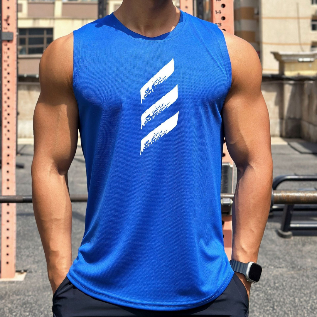 T-shirt De Sport Homme Musclé Sans Manches