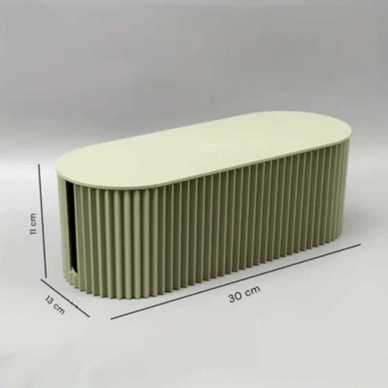 Boîte de rangement de câbles fine et compacte