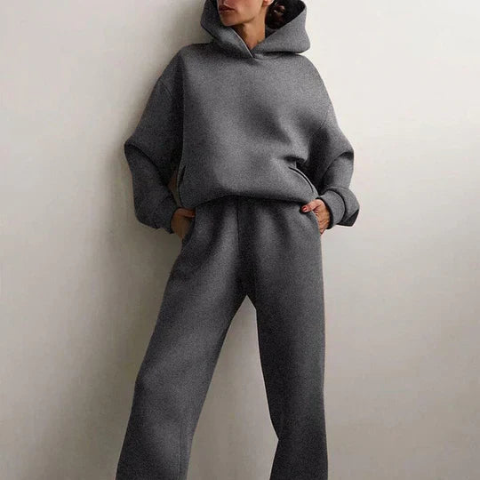 Sweat à Capuche Chic Femme Hiver Doux