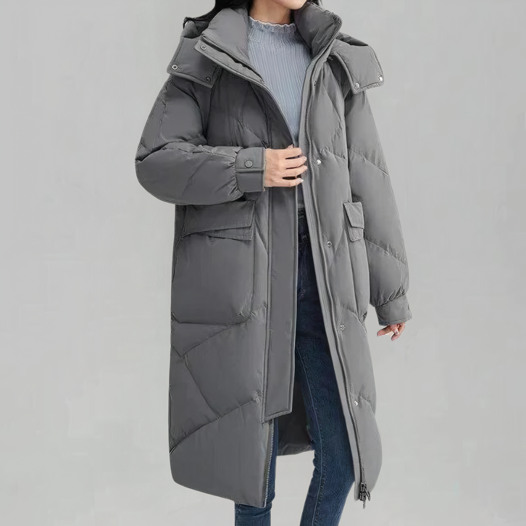 Parka Femme Élégante Longue