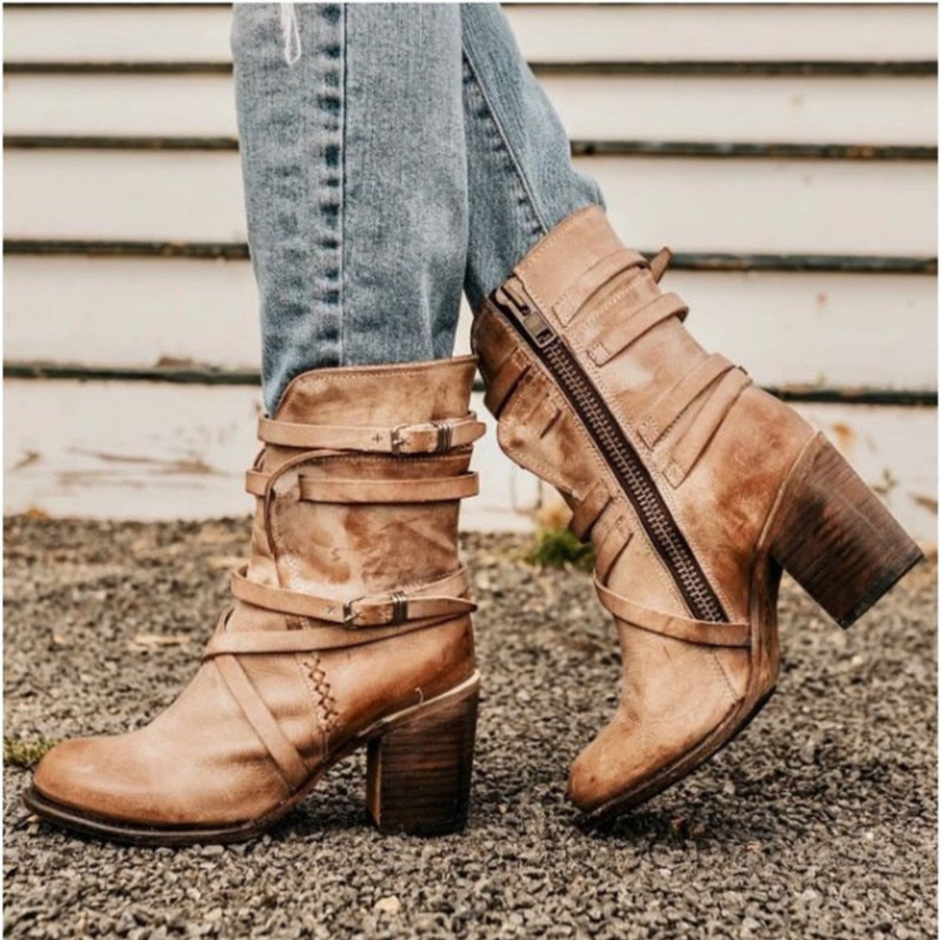 Bottes Élégantes Femme Mode