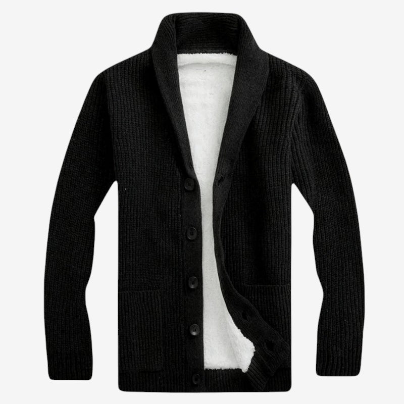 Cardigan Homme Élégant à Fermeture Boutons - LuxeStyle