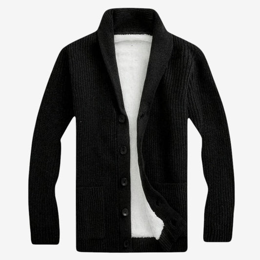Cardigan Homme Élégant à Fermeture Boutons - LuxeStyle