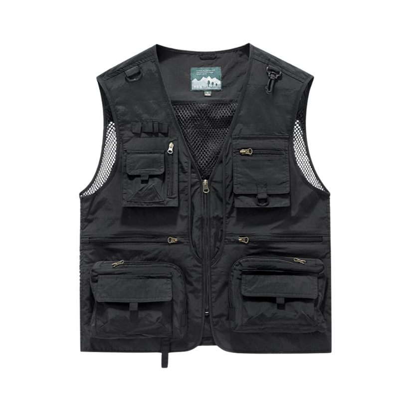 Gilet Stratégique Multifonctions pour Homme - LuxeStyle