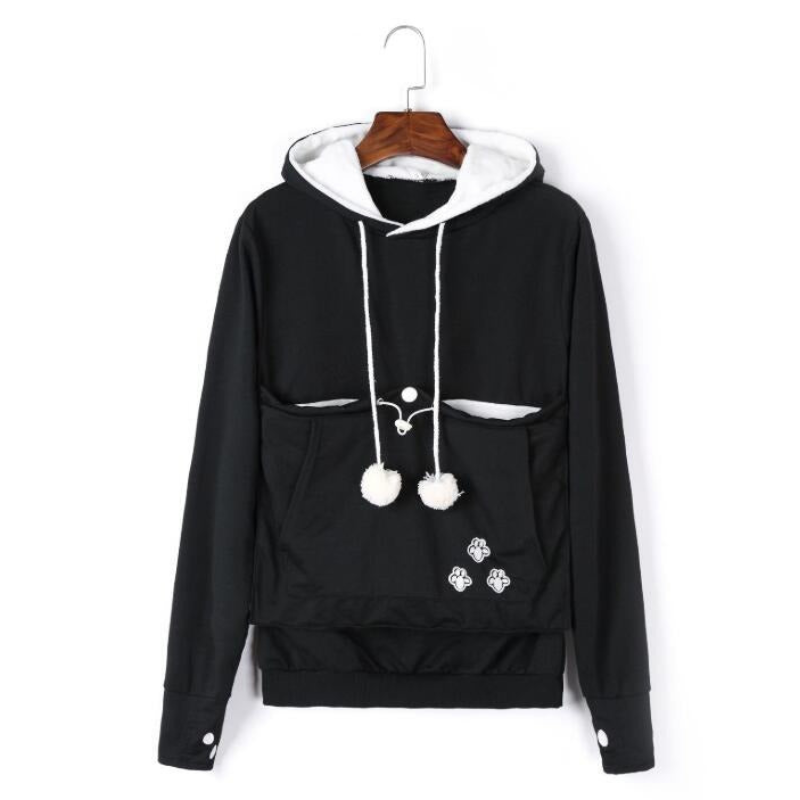 Sweat À Capuche Douillet pour Femme avec Poche Intérieure