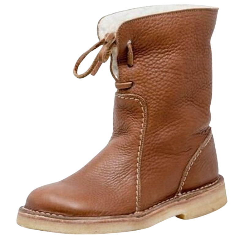 Bottes Mi-Mollet Fourrure Douce et Élégantes - LuxeStyle