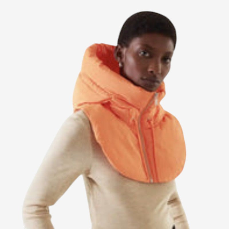 Cagoule à capuche zippée confortable pour femme