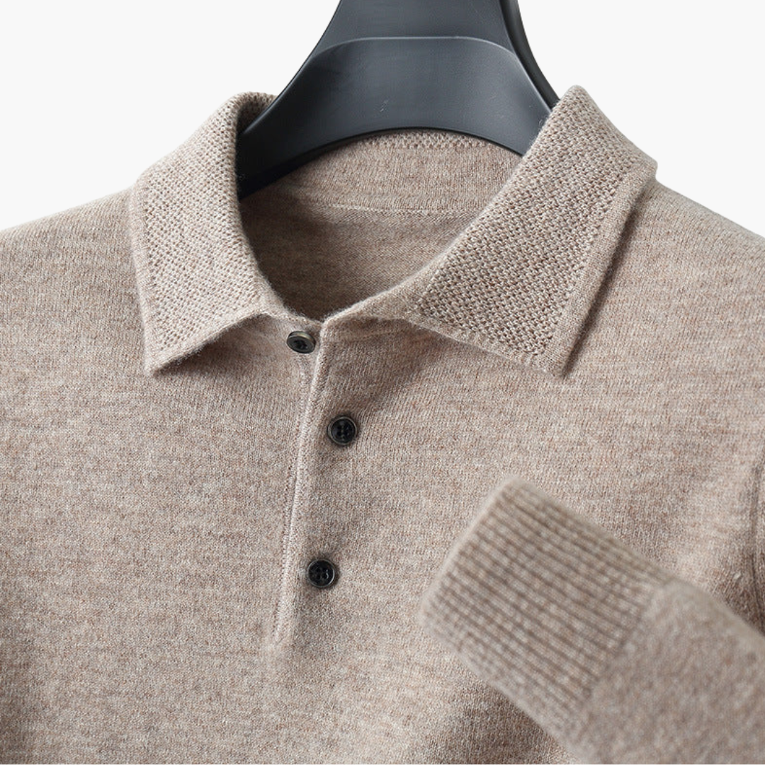 Polo Homme Décontracté à Manches Courtes