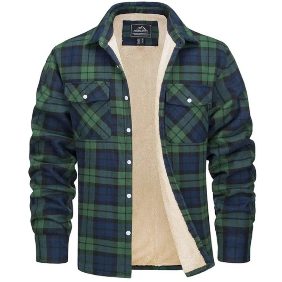 Veste Flanelle Hiver Carreaux Homme