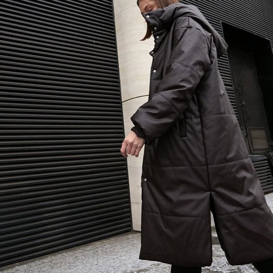 Veste Longue Femme Élégante Hiver