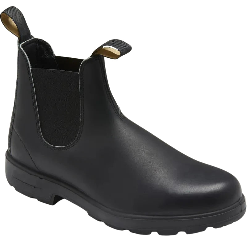 Bottines Classiques à Bout Arrondi avec Semelle Robuste