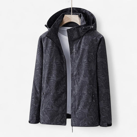 Veste à Capuche Hiver avec Manches Longues et Poches - LuxeStyle