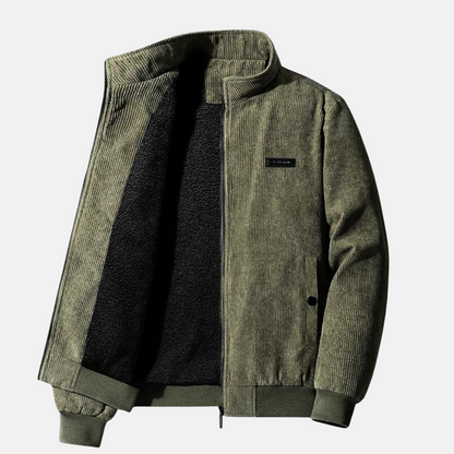 Veste Velours Douce Éclair Polaire