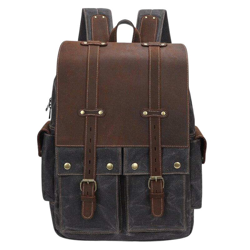 Sac à Dos Spacieux avec Poches Fermées et Bretelles Adjustables - LuxeStyle
