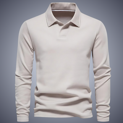 Polo Homme Manches Longues Marine