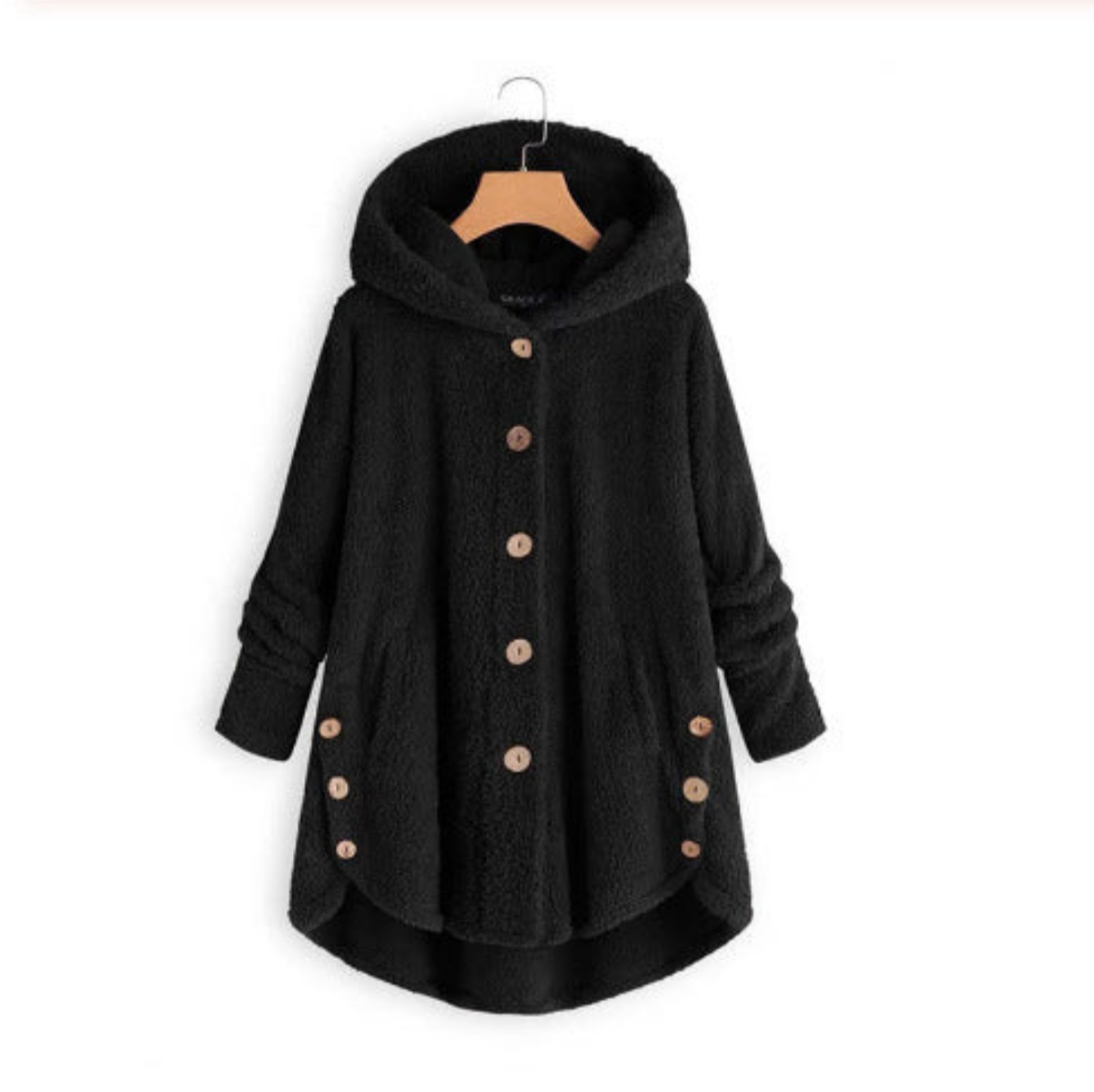 Parka Hiver Féminin Douillet avec Capuche
