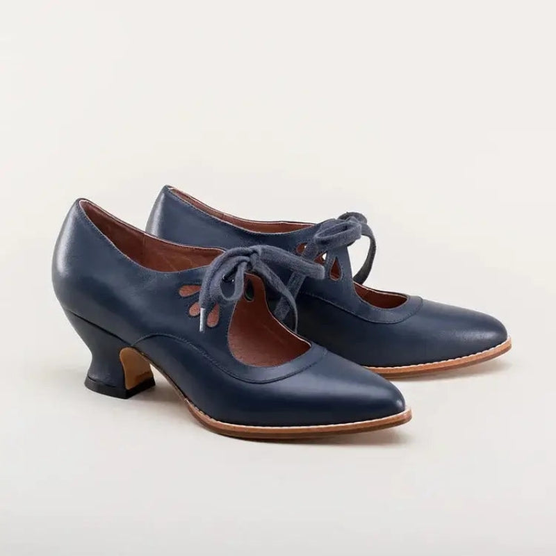 Chaussures à Talons Élégantes Découpées