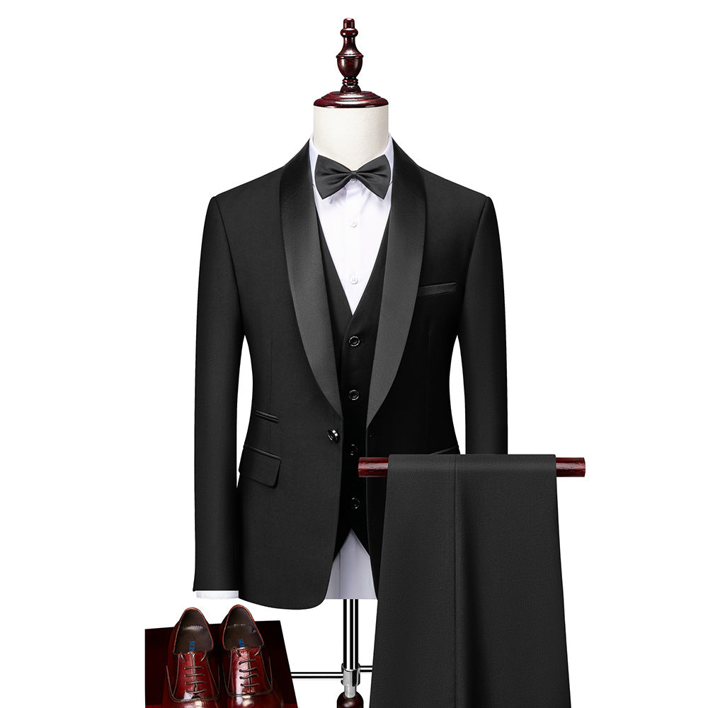 Costume Élégant Homme Pour Mariage avec Gilet et Nœud Papillon - LuxeStyle