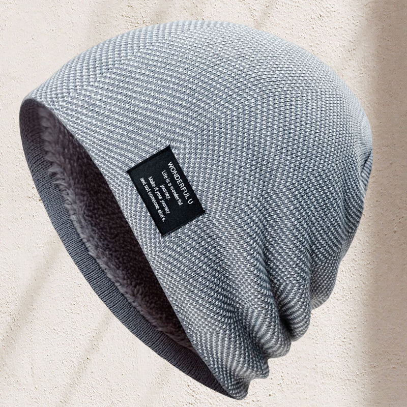 Bonnet Tricoté Douillet Hiver pour Adulte
