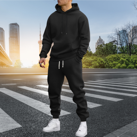 Tenue de sport homme décontractée 2 pièces