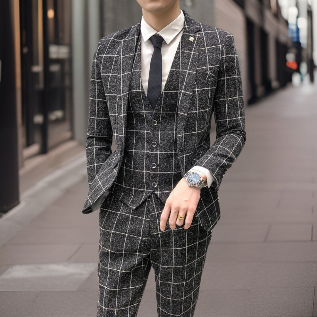 Costume Mariage Homme Élégant 3 Pièces - luxestyle