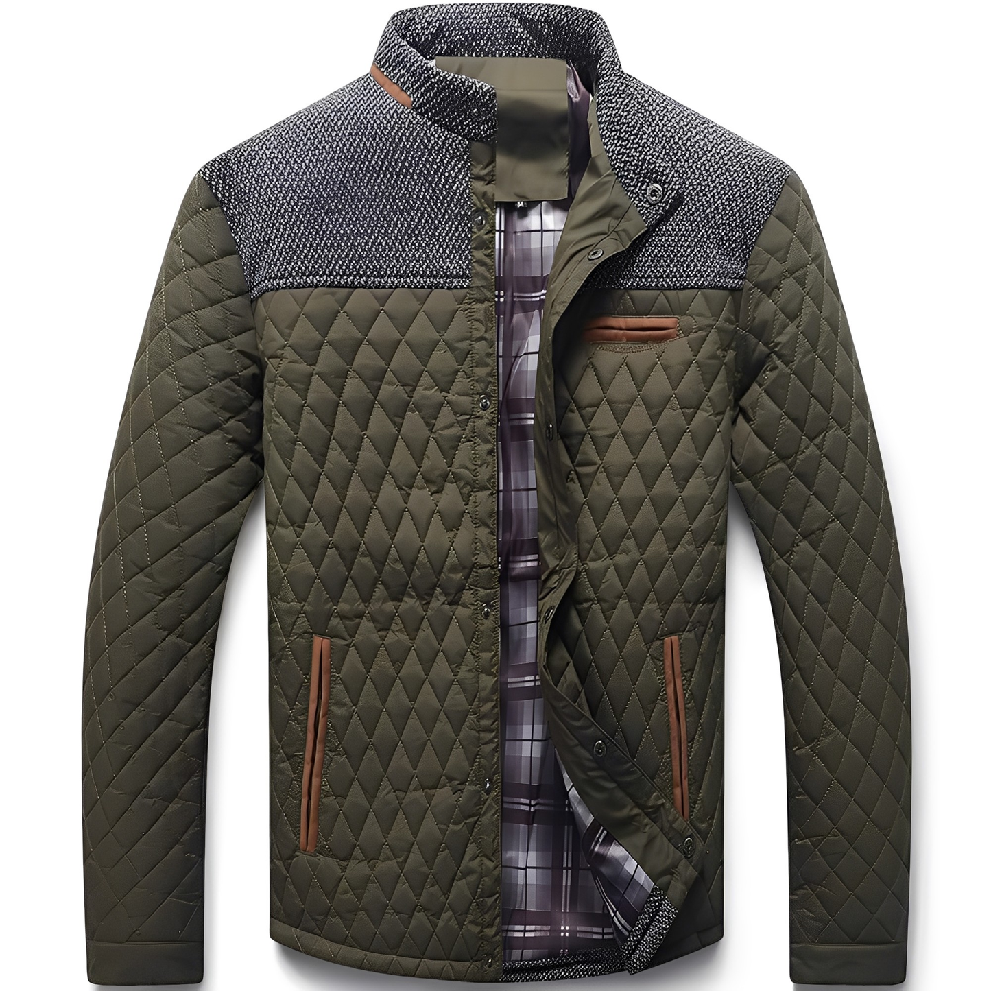 Veste Doudoune Chaude avec Capuchon pour Homme Hiver