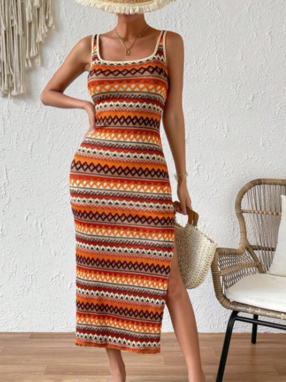 Robe Été Féminine Rayée – Robe Légère et Décontractée pour Femmes