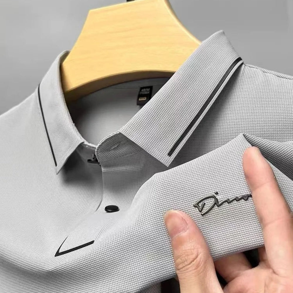 Polo Élégant de Luxe pour Homme - LuxeStyle