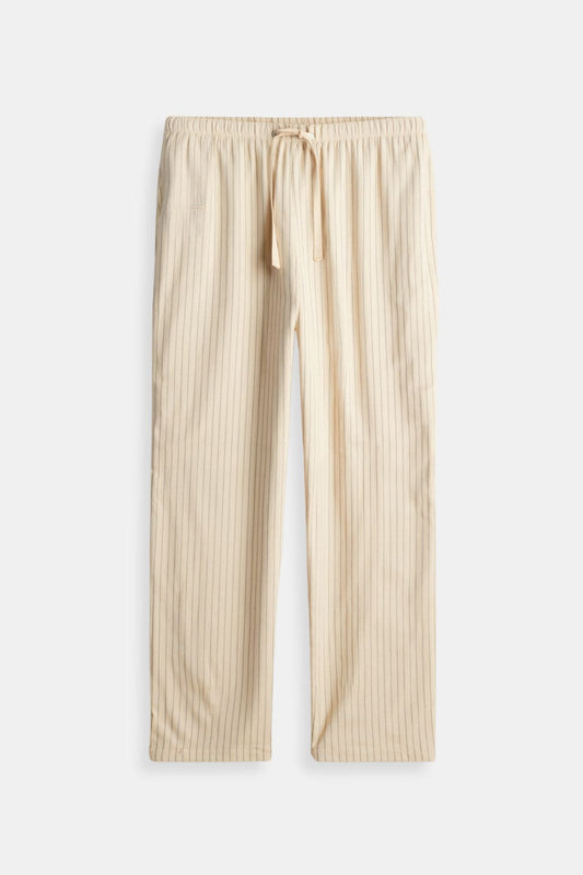 Pantalon Décontracté Élastique à Rayures pour Homme - LuxeStyle