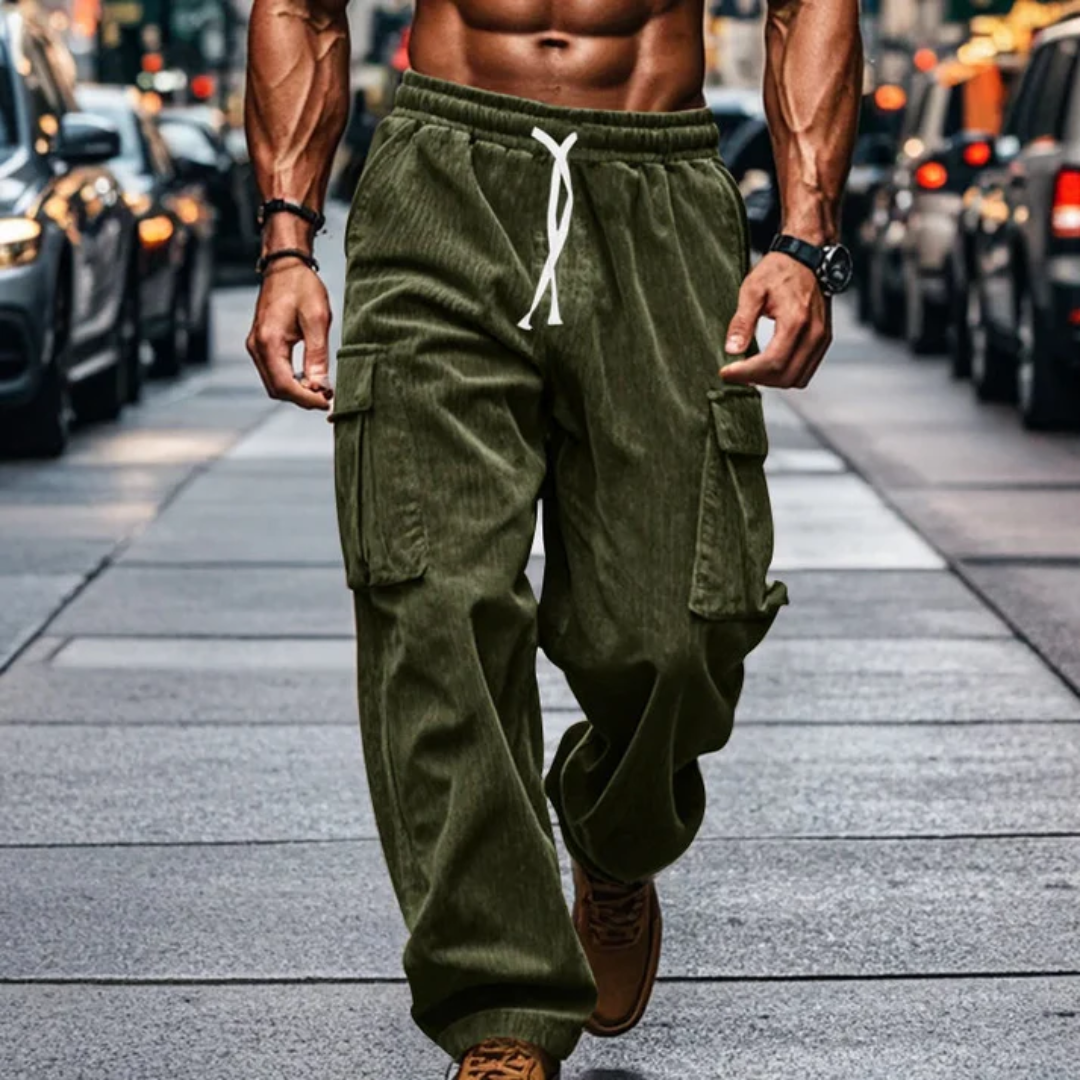 Pantalon Détente Homme Élégant - luxestyle