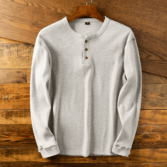 Pull Coton Classique Homme Manches Longues - LuxeStyle