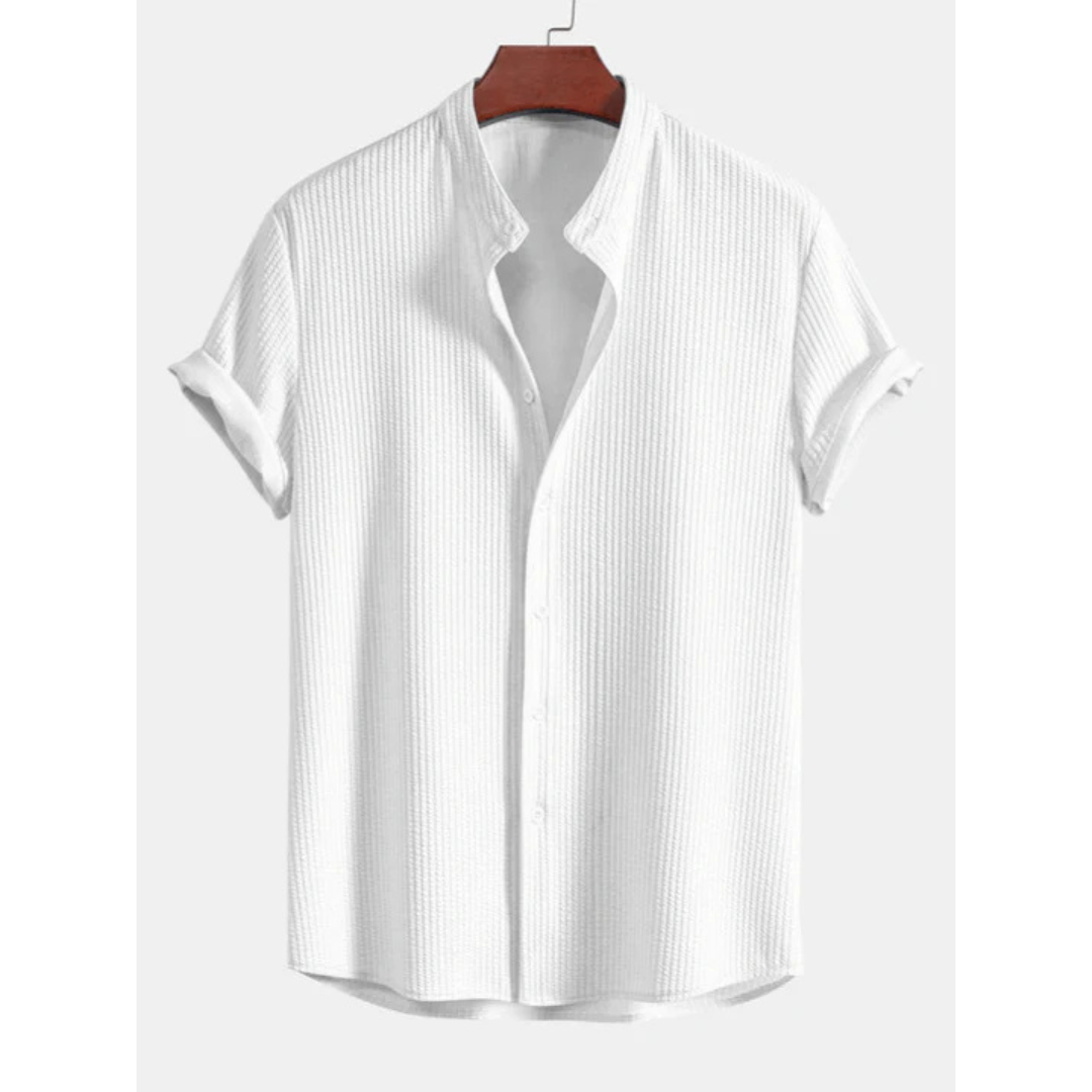 Chemise Homme Détente À Manches Courtes